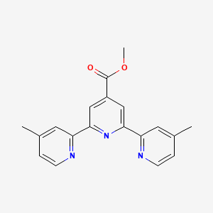 methyl 2,6-bis(4-methylpyridin-2-yl)pyridine-4-carboxylate