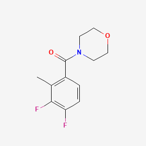 (3,4-Difluoro-2-methylphenyl)(morpholino)methanone