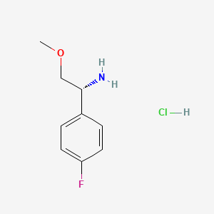 (R)-1-(4-Fluorophenyl)-2-methoxyethanamine hydrochloride