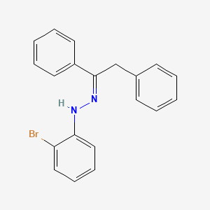 1-(2-Bromophenyl)-2-(1,2-diphenylethylidene)hydrazine