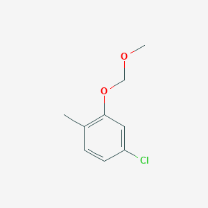 4-Chloro-2-(methoxymethoxy)-1-methylbenzene