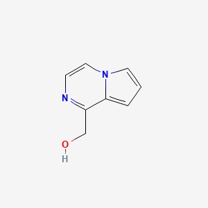 molecular formula C8H8N2O B1404231 吡咯并[1,2-a]吡嗪-1-甲醇 CAS No. 1251762-21-6
