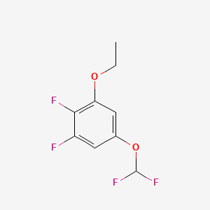 1,2-Difluoro-5-difluoromethoxy-3-ethoxybenzene