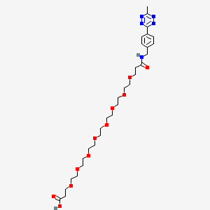 Methyltetrazine-amino-PEG8-CH2CH2COOH