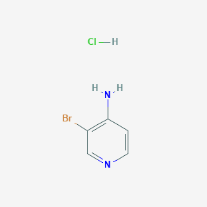 molecular formula C5H6BrClN2 B14042386 3-Bromo-pyridin-4-ylamine hcl CAS No. 1196154-01-4