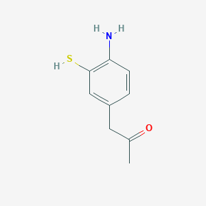 1-(4-Amino-3-mercaptophenyl)propan-2-one