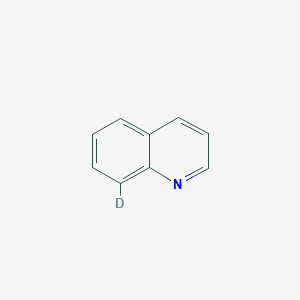 molecular formula C9H7N B14042512 Quinoline-8-D 