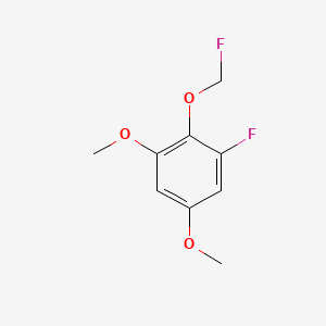 1,5-Dimethoxy-3-fluoro-2-(fluoromethoxy)benzene