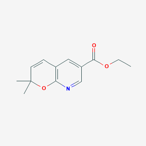 Ethyl 2,2-dimethyl-2H-pyrano[2,3-B]pyridine-6-carboxylate