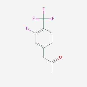 1-(3-Iodo-4-(trifluoromethyl)phenyl)propan-2-one