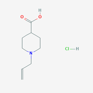 molecular formula C9H16ClNO2 B14042824 1-Allylpiperidine-4-carboxylic acid hydrochloride 