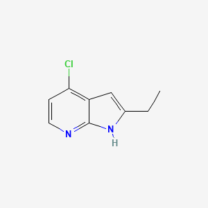 4-Chloro-2-ethyl-1H-pyrrolo[2,3-b]pyridine