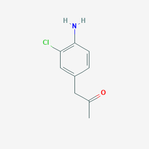 1-(4-Amino-3-chlorophenyl)propan-2-one