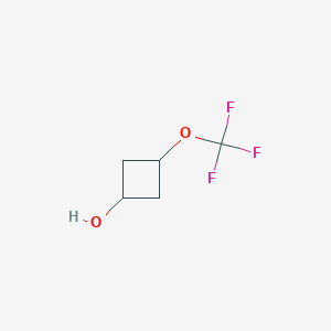 molecular formula C5H7F3O2 B14042938 cis-3-(Trifluoromethoxy)cyclobutanol CAS No. 2529549-85-5