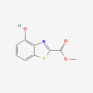 B1404310 Methyl 4-hydroxybenzothiazole-2-carboxylate CAS No. 1261455-84-8
