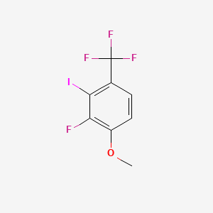 2-Fluoro-3-iodo-1-methoxy-4-(trifluoromethyl)benzene