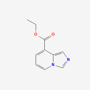 B1404320 Ethyl imidazo[1,5-a]pyridine-8-carboxylate CAS No. 697739-12-1
