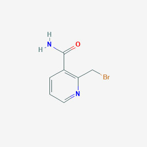 B1404326 2-(Bromomethyl)pyridine-3-carboxamide CAS No. 1823943-19-6
