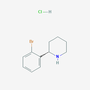 (S)-2-(2-bromophenyl)piperidine HCl