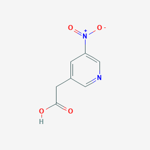 molecular formula C7H6N2O4 B14043317 2-(5-Nitropyridin-3-yl)acetic acid 