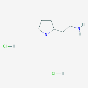 2-[(2S)-1-methylpyrrolidin-2-yl]ethanamine;dihydrochloride