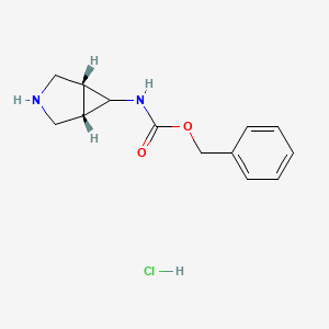 benzyl (1R,5S,6s)-3-azabicyclo[3.1.0]hexan-6-ylcarbamate hydrochloride