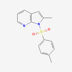 1H-Pyrrolo[2,3-B]pyridine, 2-methyl-1-[(4-methylphenyl)sulfonyl]-