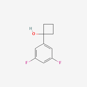 B1404342 1-(3,5-Difluorophenyl)cyclobutanol CAS No. 1395282-03-7