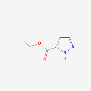 B1404345 Ethyl 4,5-dihydro-1H-pyrazole-5-carboxylate CAS No. 89600-89-5