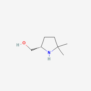 (S)-(5,5-Dimethylpyrrolidin-2-YL)methanol