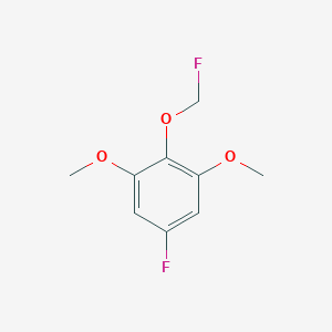 1,3-Dimethoxy-5-fluoro-2-(fluoromethoxy)benzene