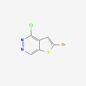 2-Bromo-4-chlorothieno[2,3-d]pyridazine