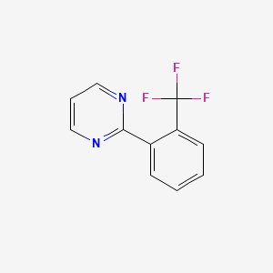 2-(2-(Trifluoromethyl)phenyl)pyrimidine