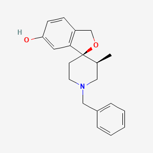 (1R,3'S)-1'-Benzyl-3'-methyl-3H-spiro[isobenzofuran-1,4'-piperidin]-6-ol