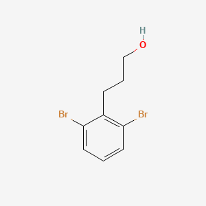 3-(2,6-Dibromophenyl)propan-1-ol