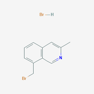 8-(Bromomethyl)-3-methylisoquinoline hydrobromide