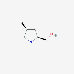 ((2S,4S)-1,4-Dimethylpyrrolidin-2-YL)methanol