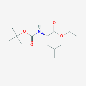 (S)-Ethyl 2-(tert-butoxycarbonylamino)-4-methylpentanoate