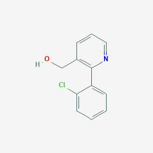 B1404384 [2-(2-Chlorophenyl)pyridin-3-yl]methanol CAS No. 1628012-07-6