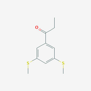 1-(3,5-Bis(methylthio)phenyl)propan-1-one