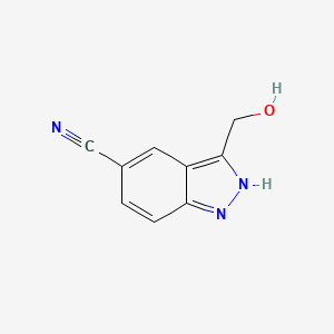 3-(Hydroxymethyl)-1H-indazole-5-carbonitrile