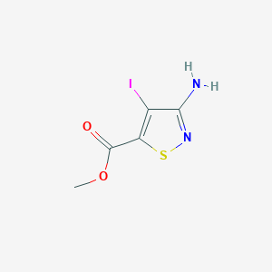 Methyl 3-amino-4-iodoisothiazole-5-carboxylate