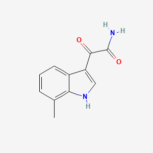 2-(7-methyl-1H-indol-3-yl)-2-oxoacetamide