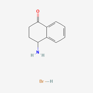 4-Amino-3,4-dihydronaphthalen-1(2H)-one hbr