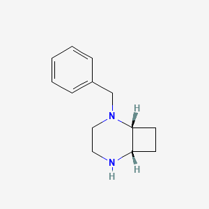 Rac-(1R,6S)-2-benzyl-2,5-diazabicyclo[4.2.0]octane