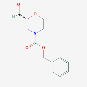 Benzyl (R)-2-formylmorpholine-4-carboxylate