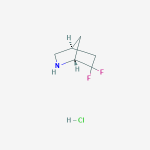 (1R,4S)-6,6-difluoro-2-azabicyclo[2.2.1]heptane hydrochloride