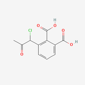 1-Chloro-1-(2,3-dicarboxyphenyl)propan-2-one