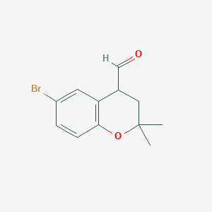 6-Bromo-2,2-dimethylchroman-4-carbaldehyde