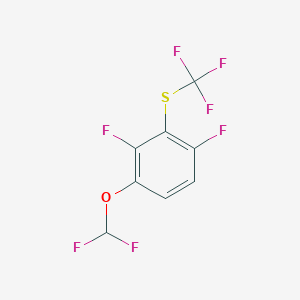 1,3-Difluoro-4-difluoromethoxy-2-(trifluoromethylthio)benzene